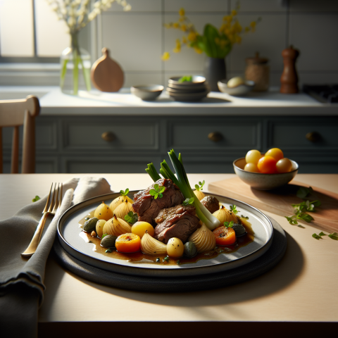 春季清新哈利羊肉炖菜