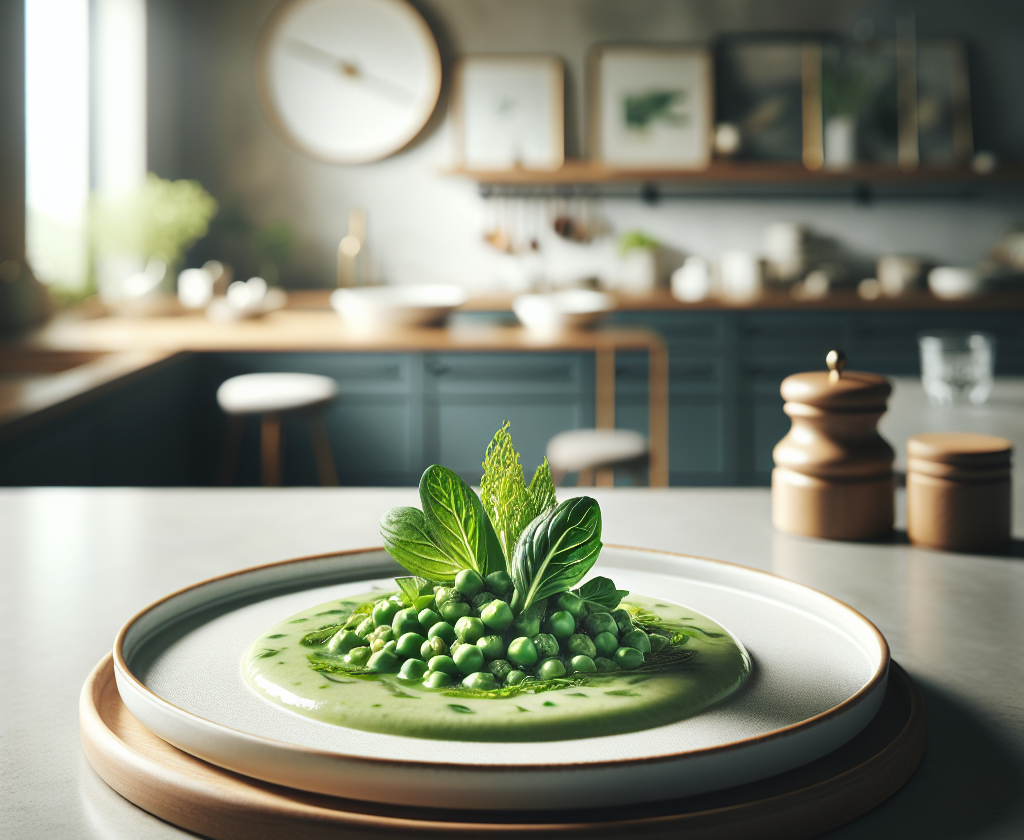 春季风味香草豌豆汤
