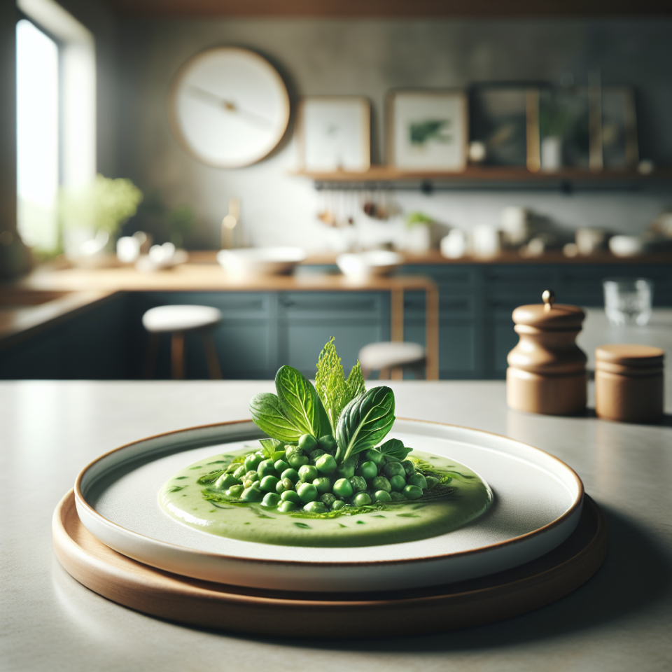 春季风味香草豌豆汤