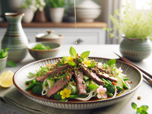 春季越南风味香草牛肉粉