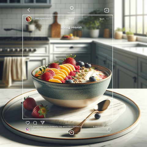 春季鲜果酸奶燕麦碗