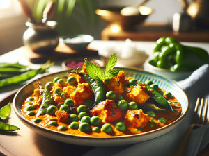 春季印度风味椰香豌豆咖喱